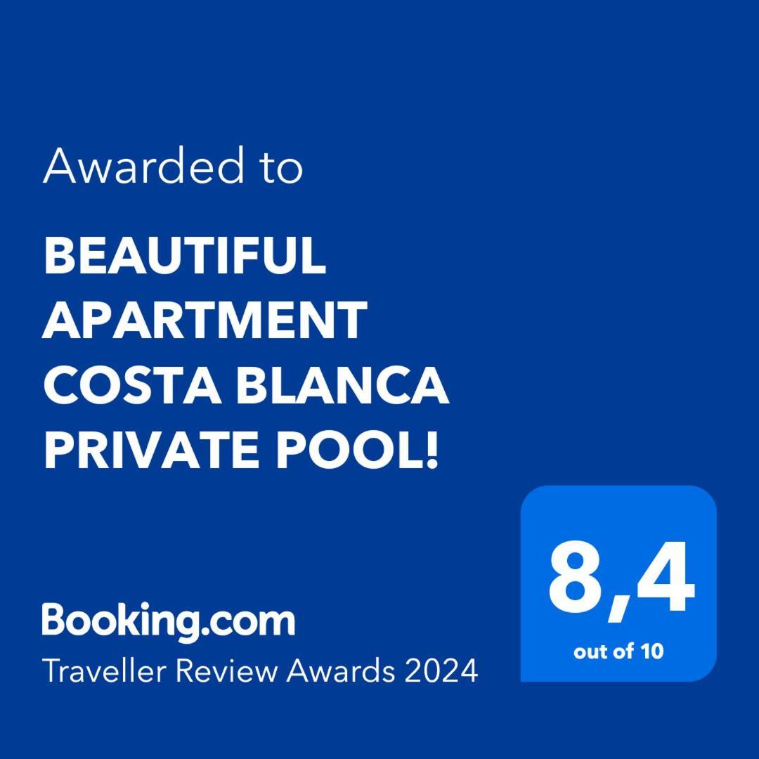 Beautiful Apartment Costa Blanca Private Pool! Oliva Exterior photo